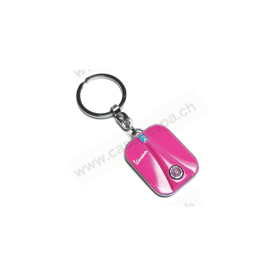 Porte clés Vespa tablier Rose