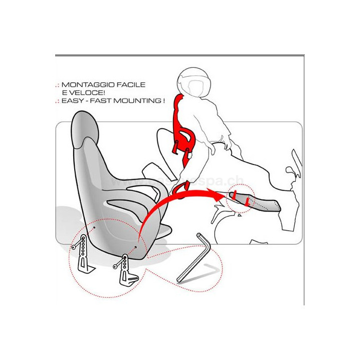 Siège pour enfant GIVI S650
