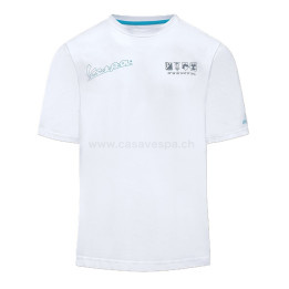 Vespa - T-Shirt Dec Collection Holy White