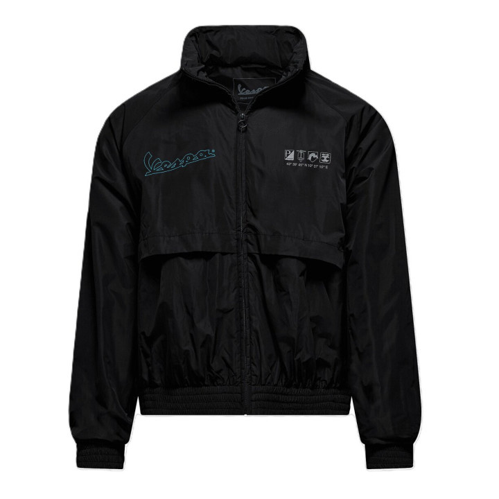 Vespa - Imperméable Dec Collection Jet Black