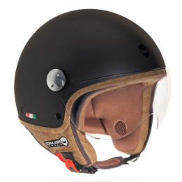 Casque Jet - Helmo Vapensiero Nero Opaco E6