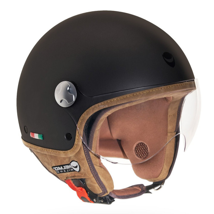 Casque Jet - Helmo Vapensiero Nero Opaco E6