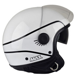 Casque Jet - Max Infinity Bianco Lucido E6