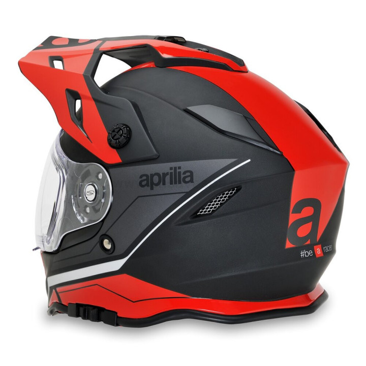 Casque Intégral - Aprilia Multiroad Black/Red E6