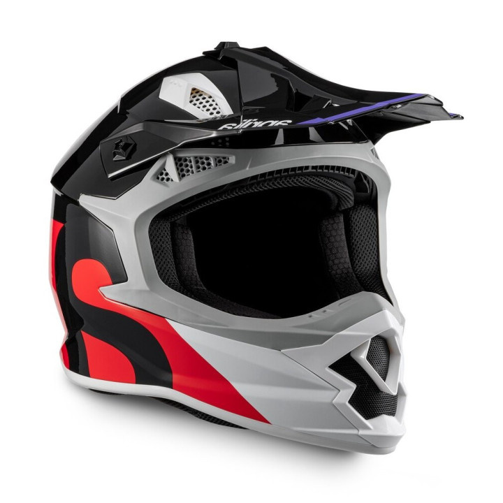 Casque Intégral - Aprilia Wheelie White/Red E6